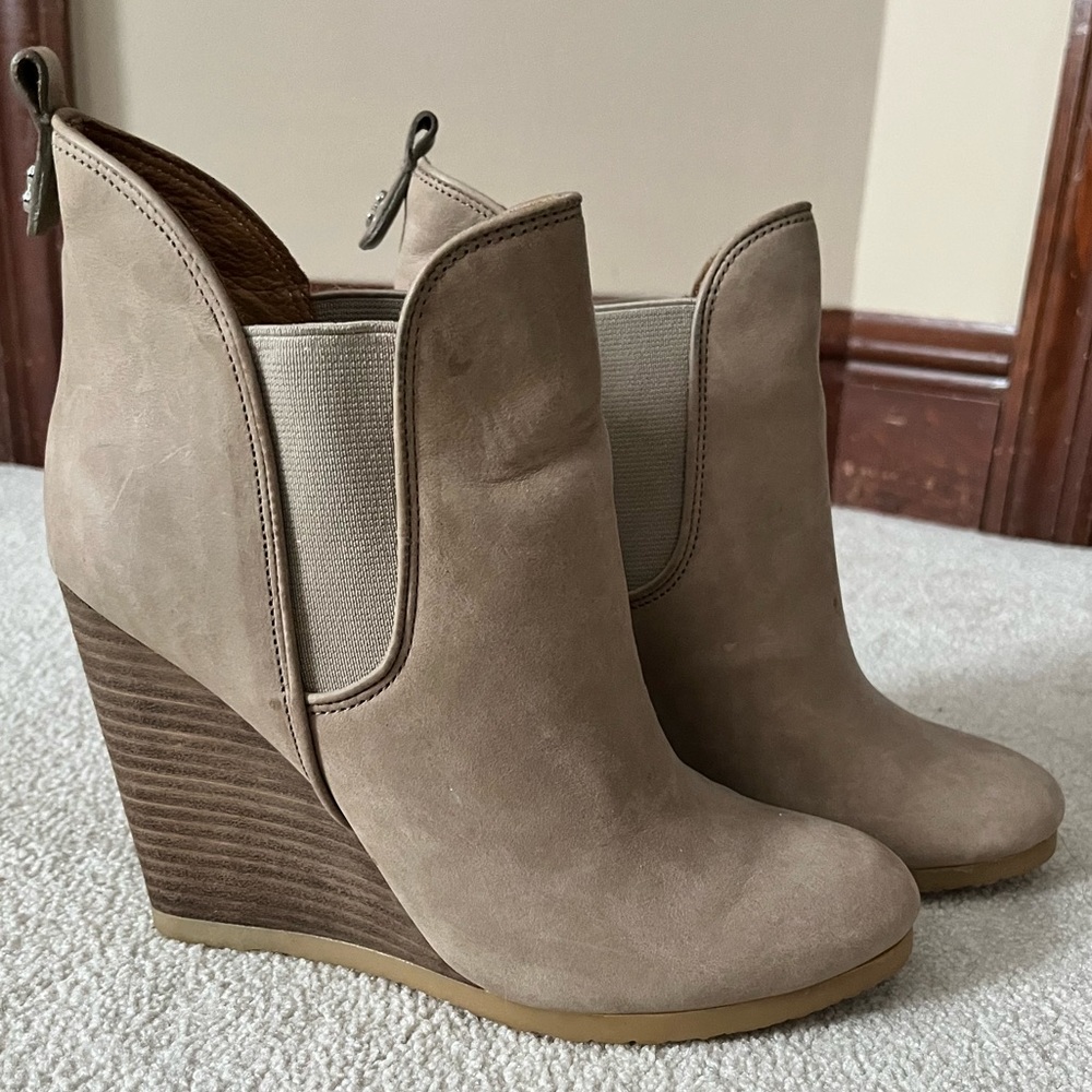 Coach Wedge Bootie; women’s size 6